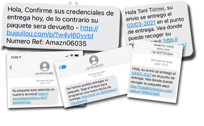 Estafas por mensaje SMS ¿Qué hacer con un mensaje sospechoso?